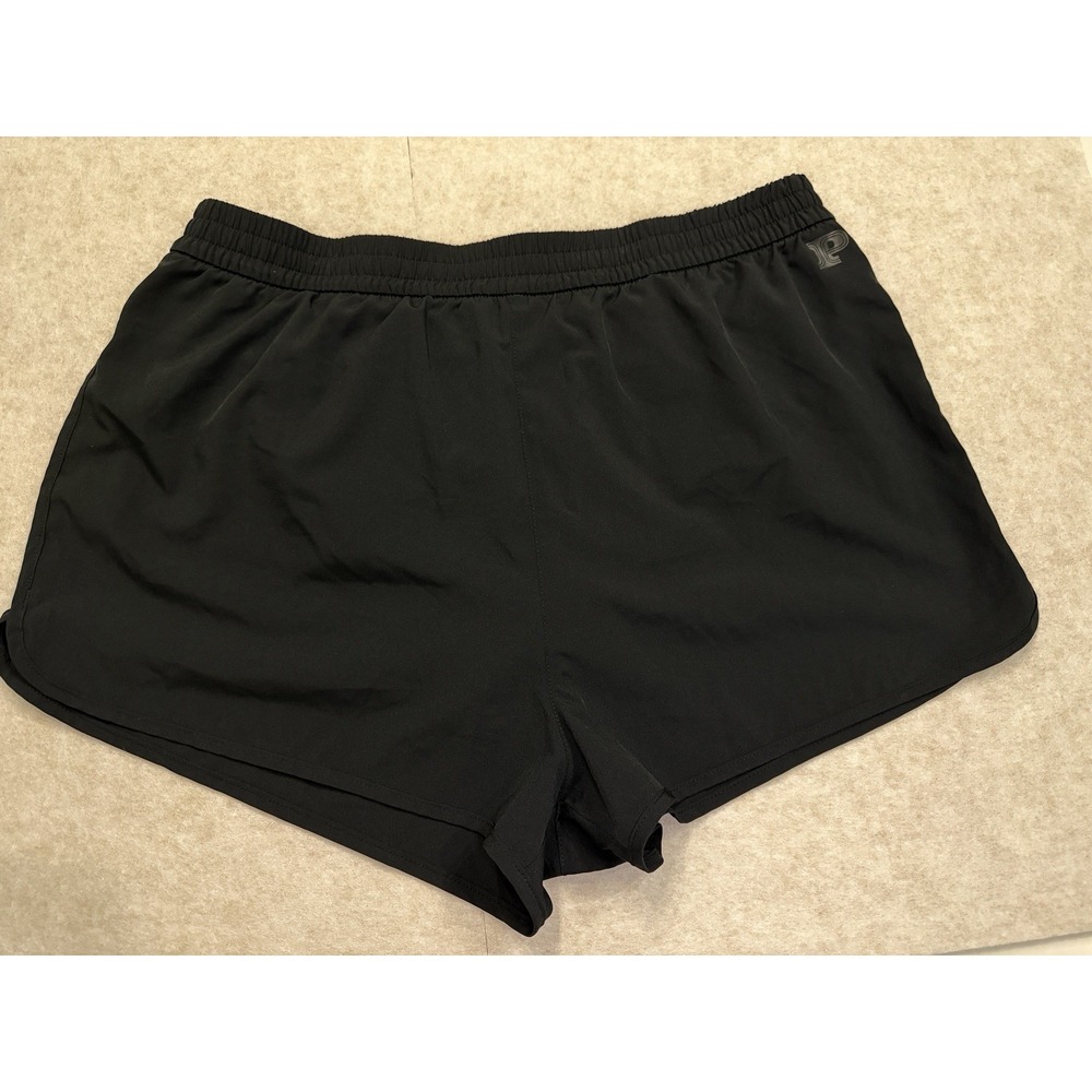 Victoria Secret Pink Shorts Size Medium Black Lined Mesh Active Running